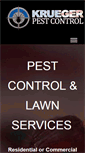 Mobile Screenshot of kruegerpestcontrol.com